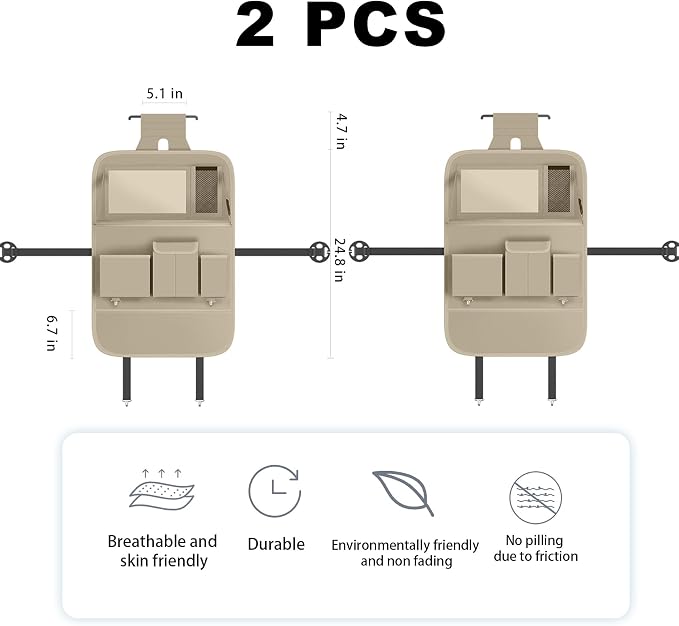 Car Seat Organizers, Storage Pouches, and Tray Holders - Image 2