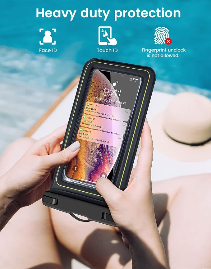 IP68 Waterproof Phone Pouch, Floating Waterproof Phone Case - Image 4