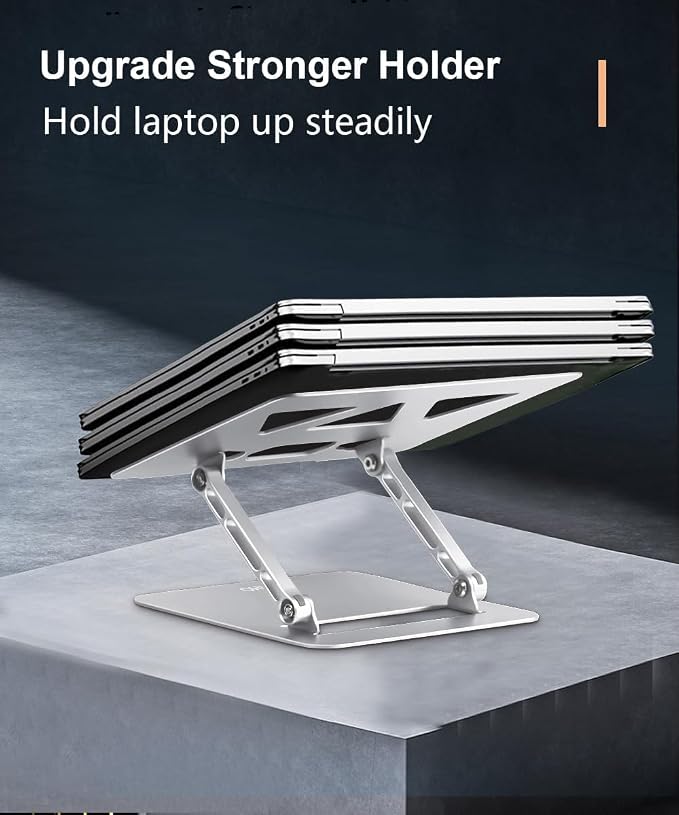 Adjustable Laptop Stand for Desk, Portable Laptop Stand Holder and Riser - Image 5