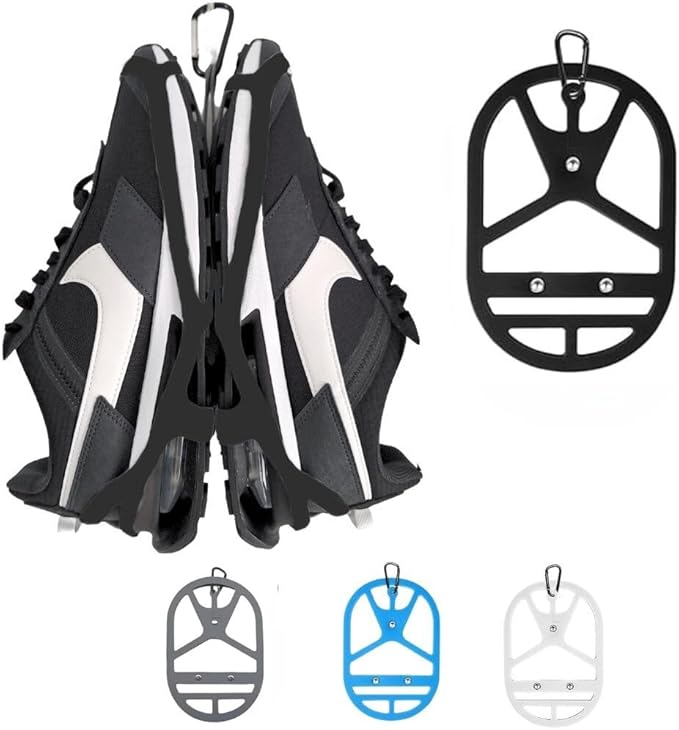 Shoe Holster For Backpack with Clip Hanger. Footwear Holder with Clip for by SPLANDIN