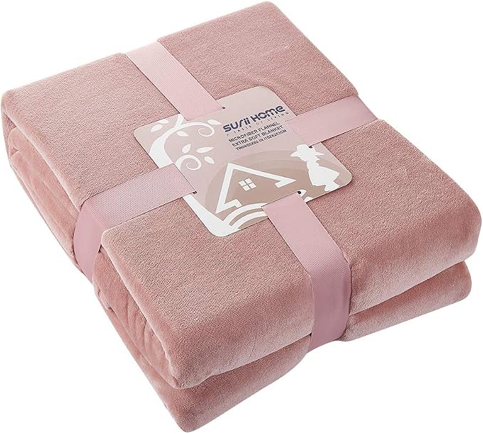 Surii Home Luxury Microfiber Flannel Blanket, Super Soft, and Breathable - Image 8
