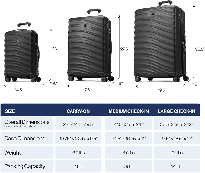 Travelpro Maxlite Air V2 Hardside Expandable Luggage, 8 Spinner Wheels - Image 6