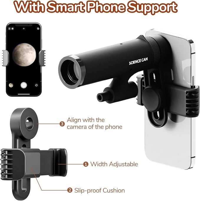 Science Can Binoculars for Kids & Beginners - 3 in 1 Portable Telescope - Image 7