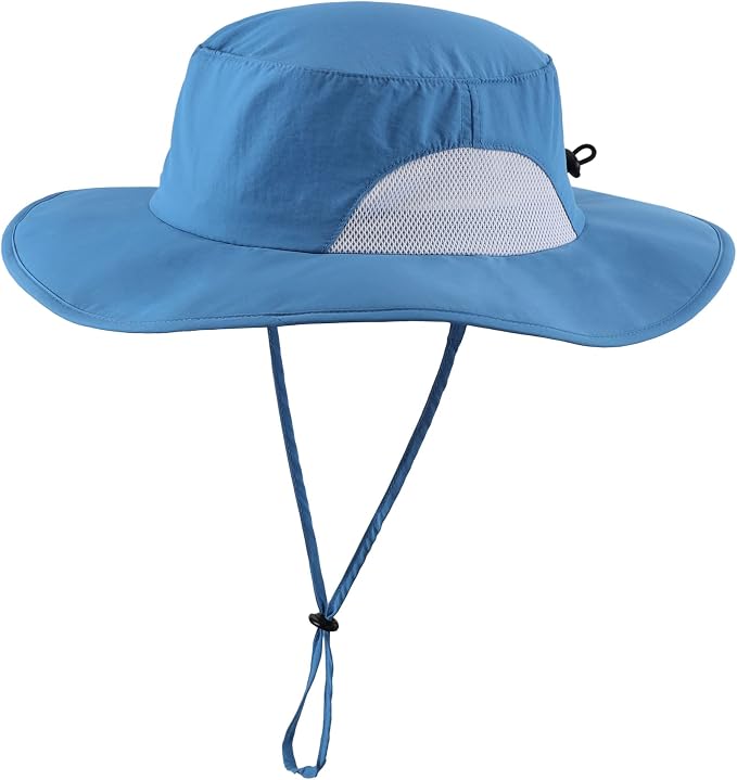 Home Prefer UPF50+ Mens Sun Hat Wide Brim Fishing Hat by HomePreferHatsCaps