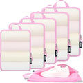 BAGAIL 6 Set Ultralight Compression Packing Cubes Packing Organizer by BAGAIL