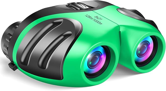 LET'S GO! Binocular for Kids, Compact High Resolution Shockproof Binoculars by LETSGO