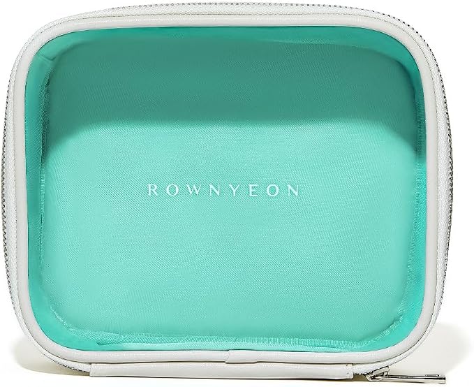 ROWNYEON Clear Makeup Case Toiletry Bag Multipurpose Travel Makeup Train Case by CAMDEEZ