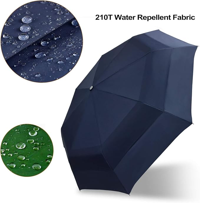 Lejorain Large Folding Golf Umbrella - Image 4