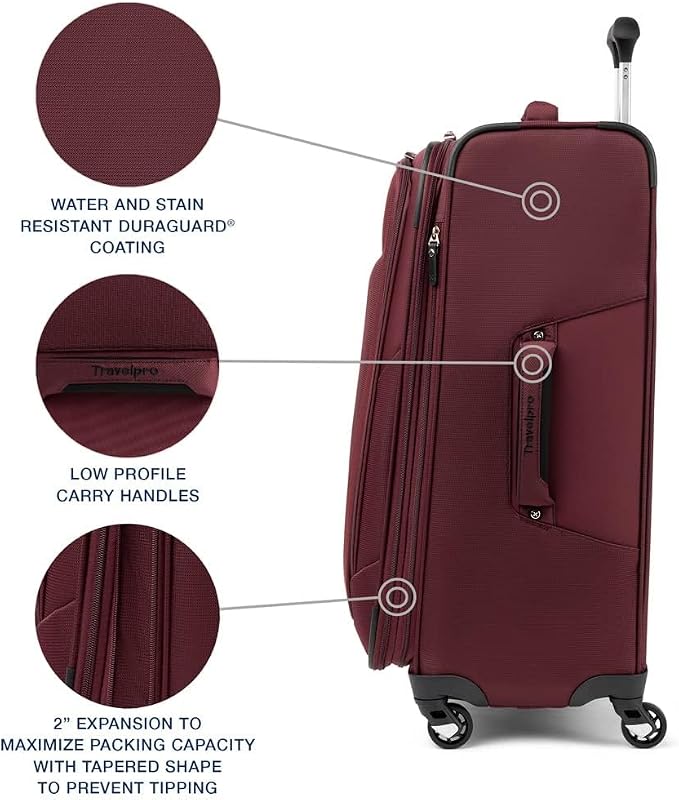 Travelpro Maxlite 5 Softside Expandable Checked Luggage - Image 5