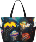 Beach Bag for Women Beach Tote Bag Waterproof Sandproof Large Bags by NLZI