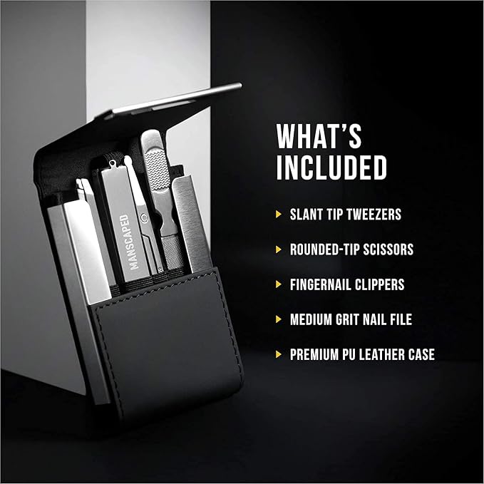 MANSCAPED® Shears 2.0 Tempered Stainless Steel Men's Nail Kit, Fingernail - Image 7