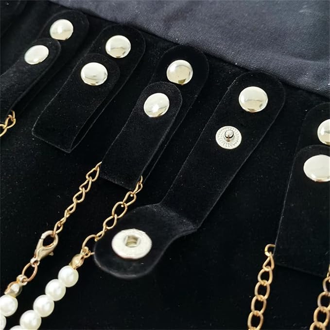 Velvet Travel Jewelry Case Roll Bag Organizer - Image 6