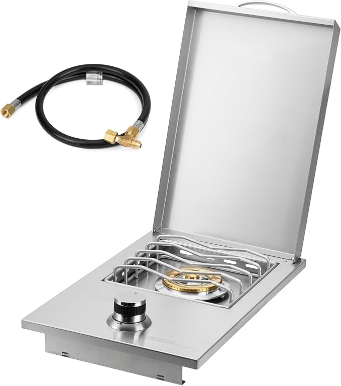 Stanbroil Built-in Stainless Steel Side Burner by Stanbroil