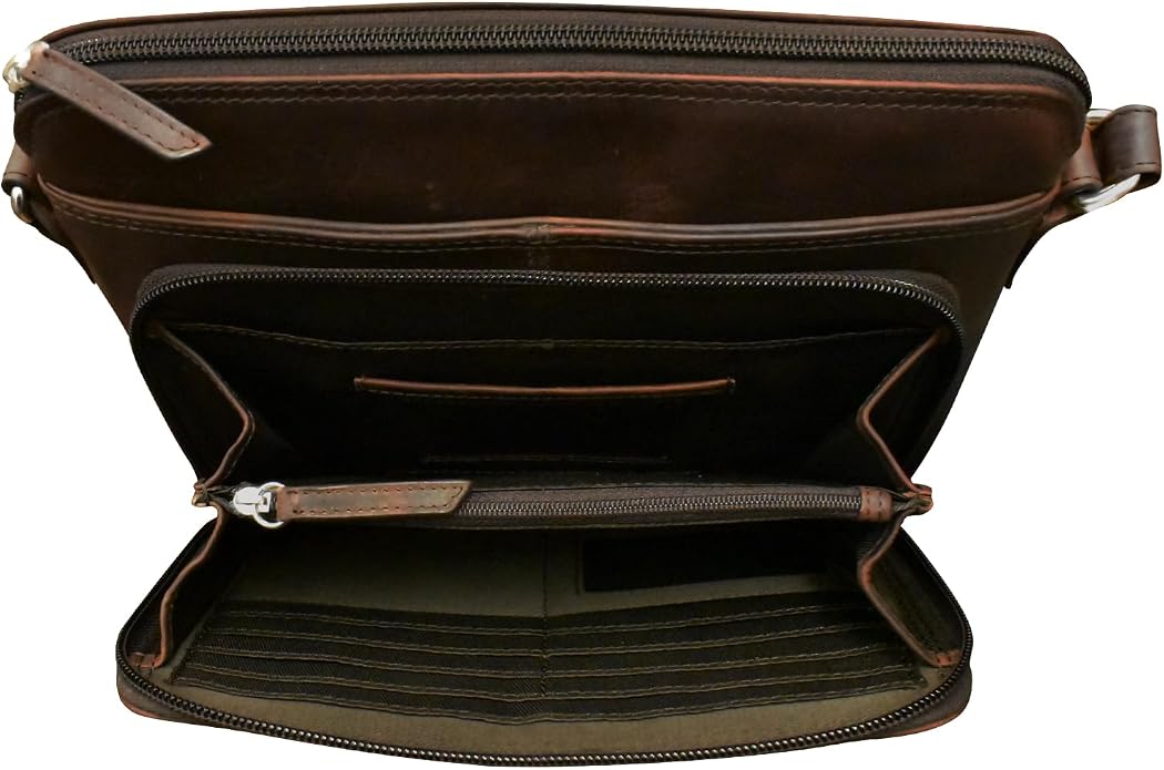 ili New York Genuine Leather Crossbody Bags - Image 4