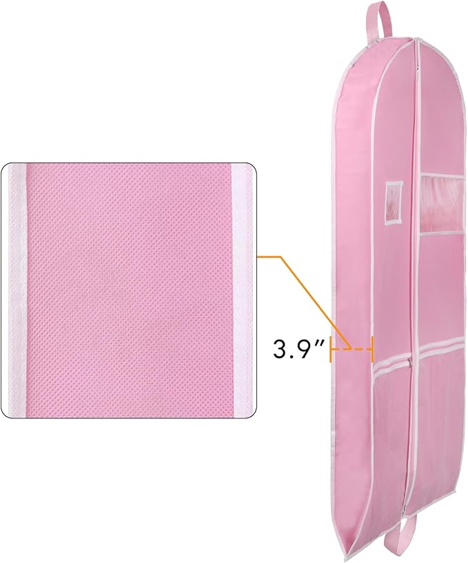 Zilink 43" Garment Bags for Travel for Women Carry on Suit Bags for Travel and - Image 5