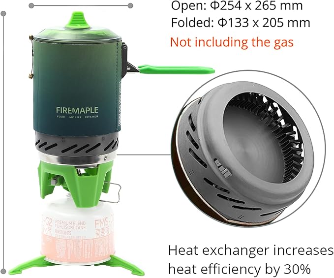Fire-Maple Fixed Star X2 Backpacking and Camping Stove System Outdoor Propane - Image 5