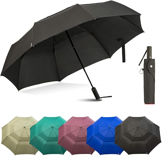 Portobello Large Umbrella For Rain by ABrollyUmbrella