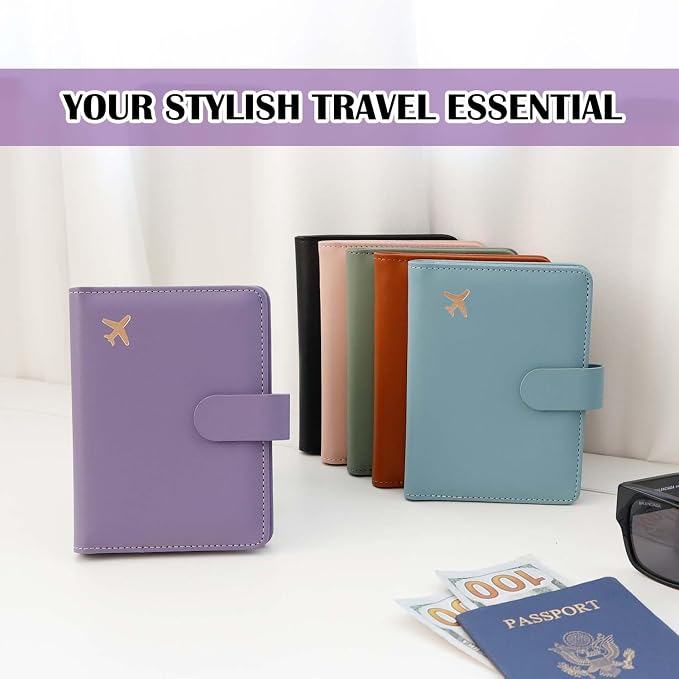 Melsbrinna Premium Leather Passport Holder Covers Case, Waterproof Rfid - Image 7