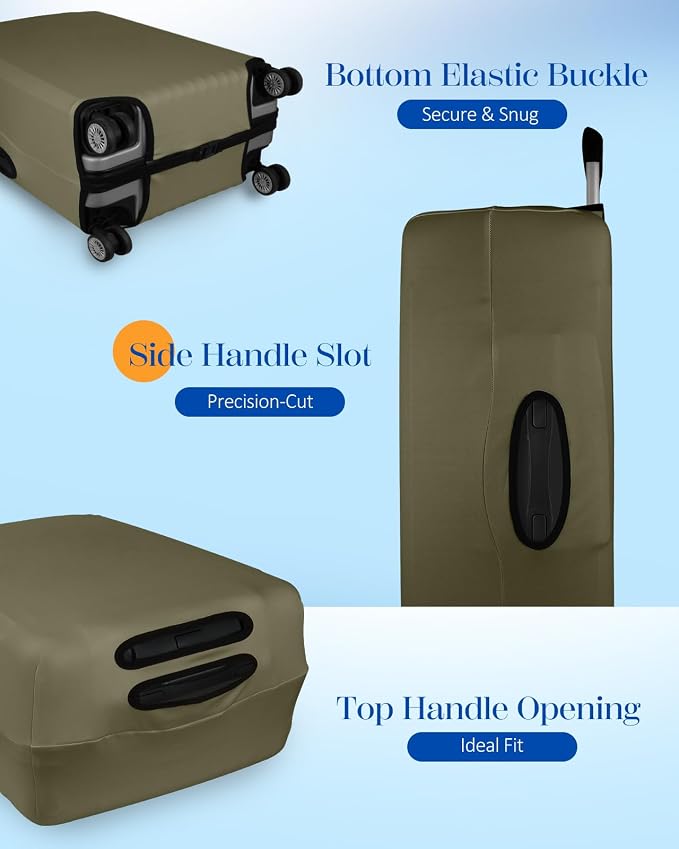 Slohif Luggage Cover for Suitcase Tsa Approved Protector - Image 5