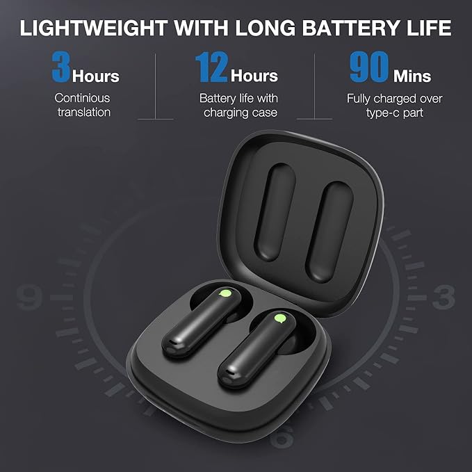 Timekettle WT2 Edge W3 Translator Device, Bidirection Simultaneous Translation - Image 6