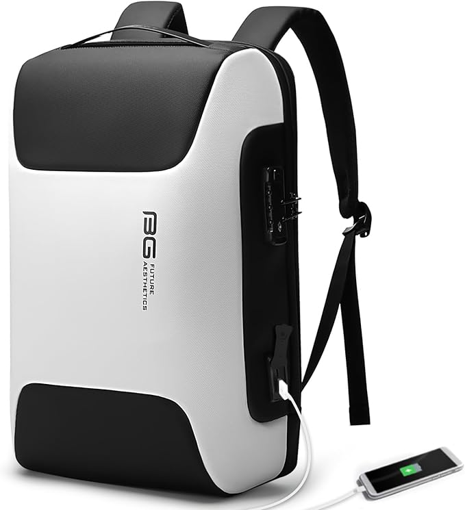 BANGE Business Laptop Backpack Fits 15.6 Inch Notebook, Anti Theft Work Backpack - Image 9