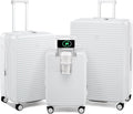 Hard Shell Suitcases Expandable Travel Luggage Sets 3 Piece, Carry on and Check by HanTrip