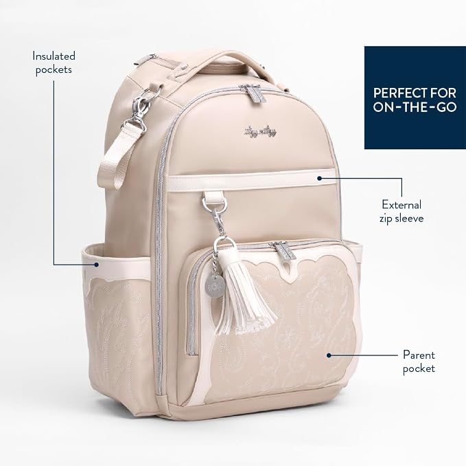Itzy Ritzy Diaper Bag Backpack – Large Capacity Boss Plus Baby Backpack Diaper - Image 4