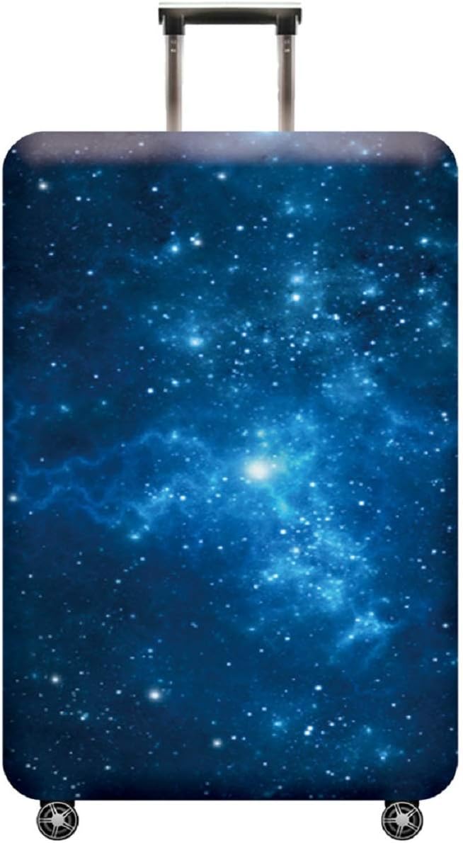 Luggage Cover, Washable Elastic Suitcase Cover Protector Galaxy, XL: Fit 29-30 by GOXUNYUAN