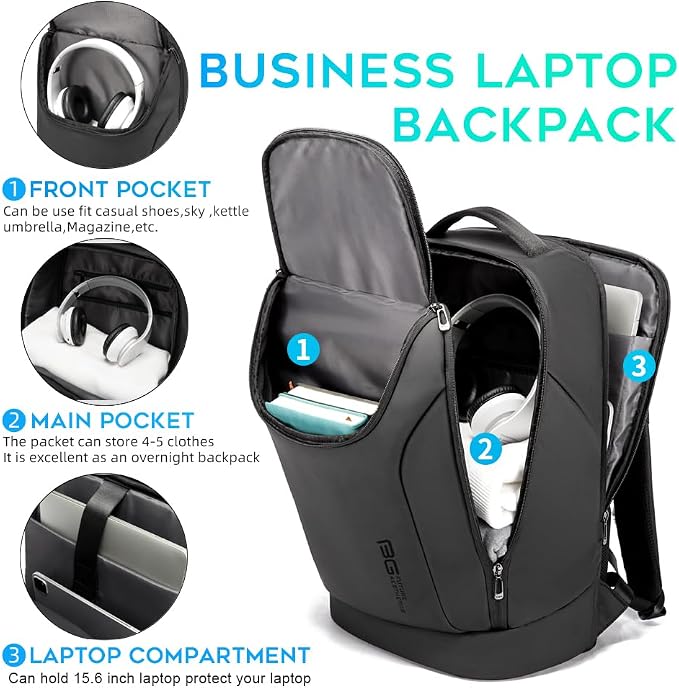 BANGE Business Commute Backpack Waterproof fit 15.6 Inch Commute backpack - Image 2