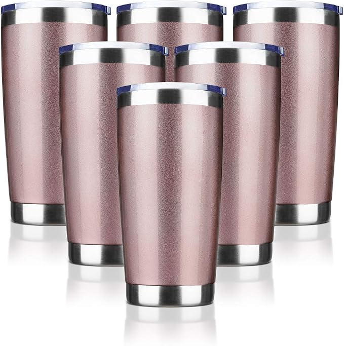 20oz Tumbler Bulk Stainless Steel Vacuum Insulated Tumblers by VisittheEcoMozz