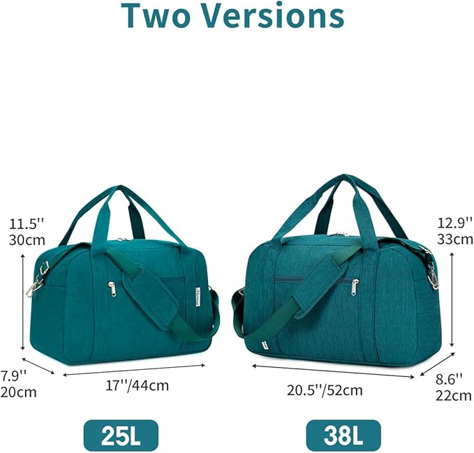 Narwey Carry on Bag 22x14x9 Airlines Approved, Carry on Duffle Bag - Image 3