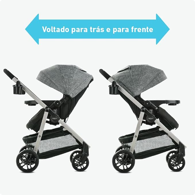 Graco Modes Pramette Stroller, 3-in-1 Baby Stroller, 3 Modes from Infant Car - Image 3