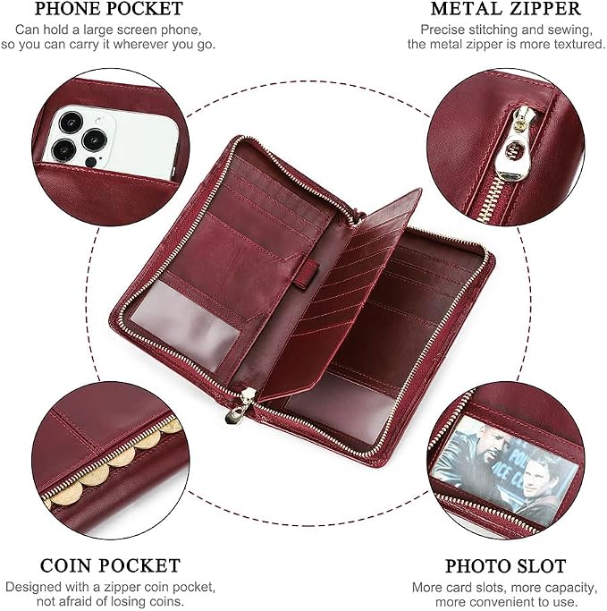 CONTACTS Travel Passport Wallet - Image 5