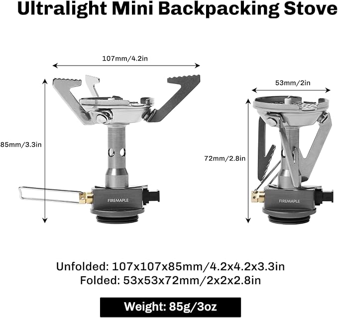Fire-Maple Backpacking and Camping Stove Series | Outdoor Propane Camp Cooking - Image 2