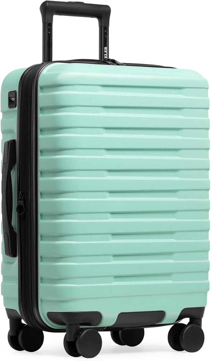 U.S. Traveler Boren Polycarbonate Hardside Rugged Travel Suitcase Luggage by USTraveler