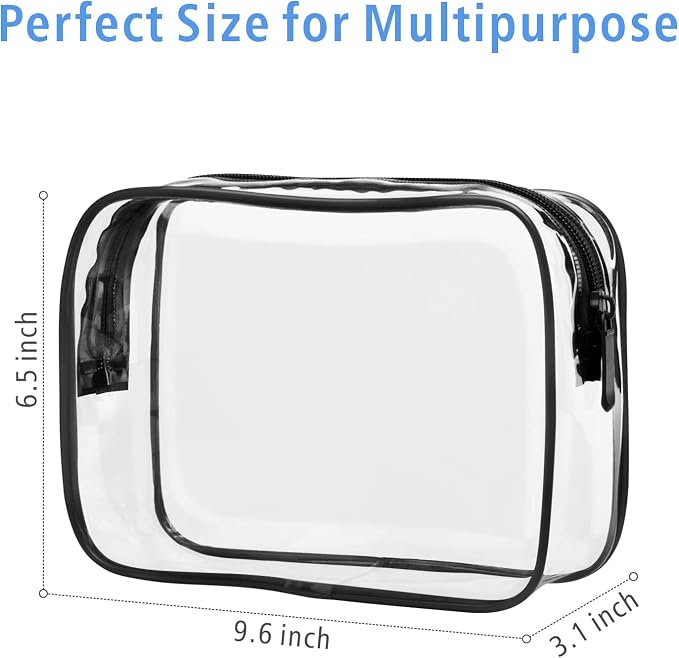 PACKISM Clear Makeup Bags - Image 2