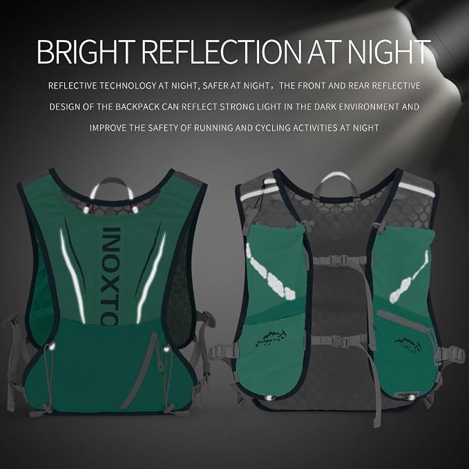 Running Hydration Vest for Men Women Water Backpack for Running 3L Running - Image 6