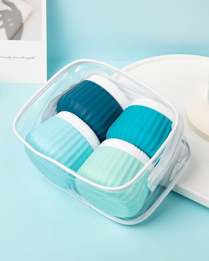 Travel Containers for Toiletries 4 Pack, TSA Approved Travel Size Toiletries - Image 7