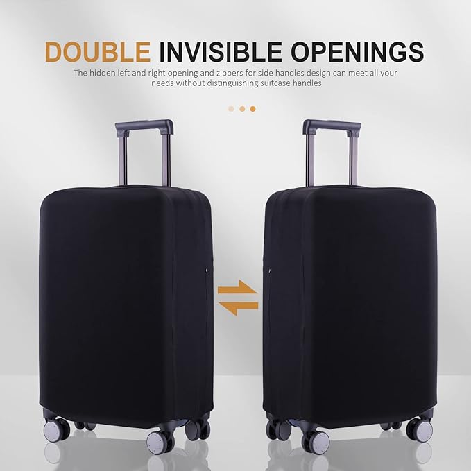 Travel Luggage Cover Suitcase Protector Scratch-Resistant Fit 19-31 Inch - Image 3