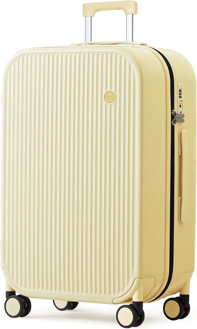 mixi 26 Inch Large Checked Luggage PC Hardshell Suitcases by MIXI