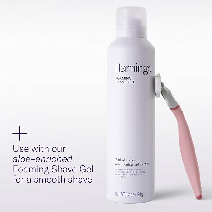 Flamingo Shaving Razor Set for Women - Image 3