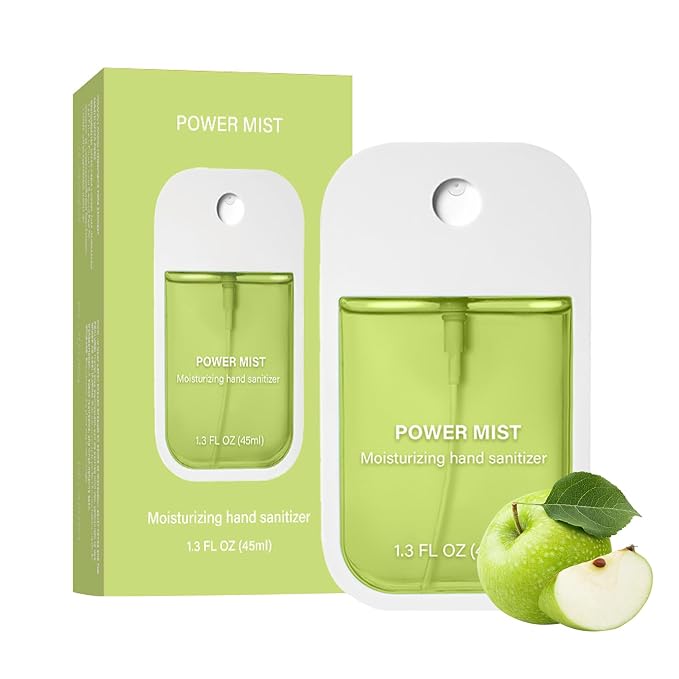 Power Mist Hydrating Hand Sanitizer Spray, Portable Travel-Size Hand Sanitizer by Unknown
