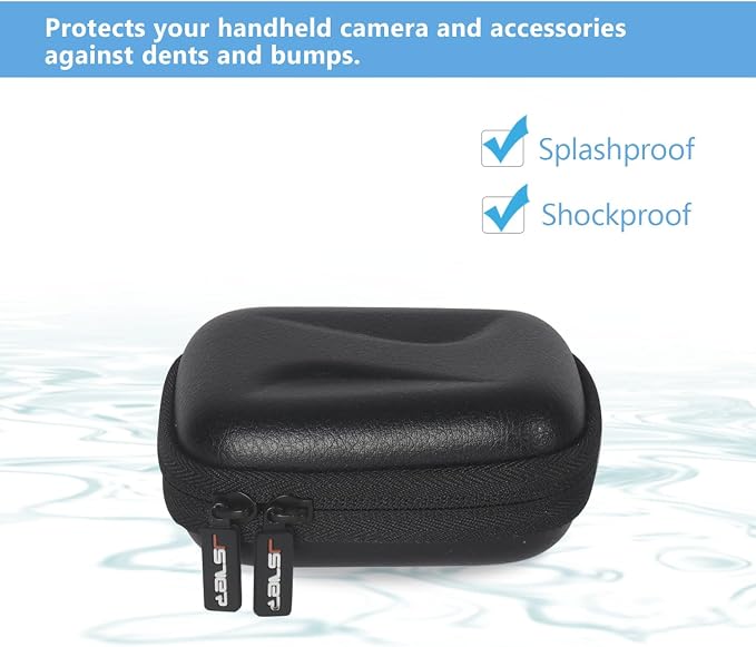 JSVER Mini Carrying Case for GoPro Hero 13/12/11/10/9/8/7/6/5/4/3, DJI Osmo - Image 6