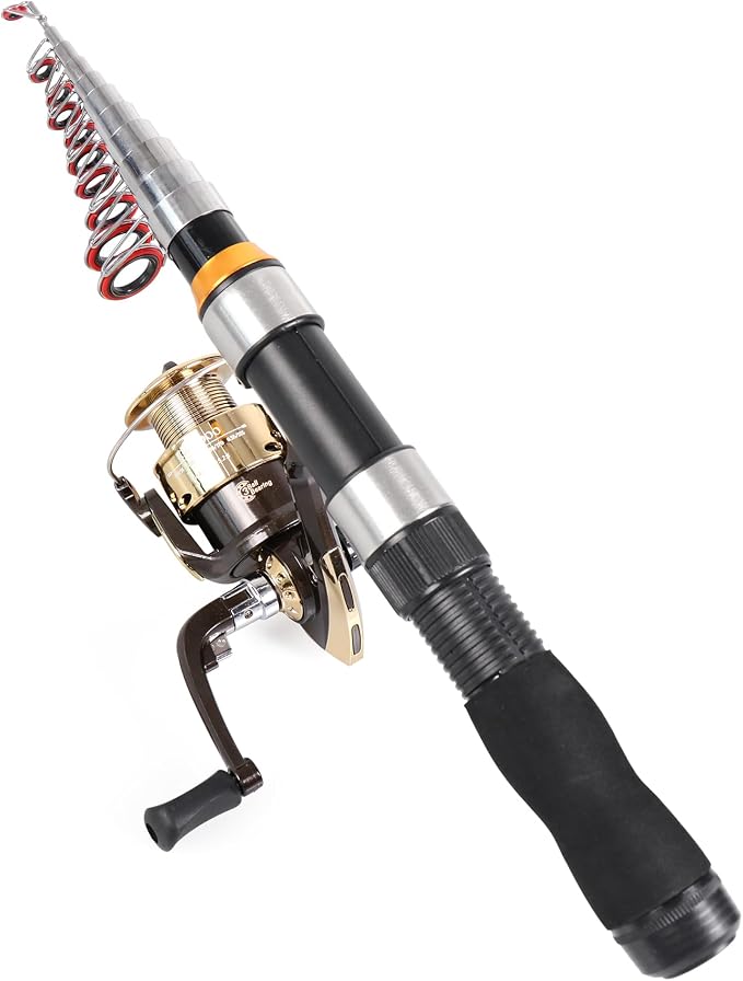 Telescopic Collapsible Extendable Fishing Rod - Image 6