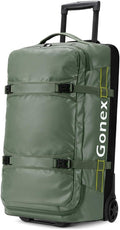 Gonex Rolling Duffle Bag with Wheels, 70L Water Repellent Wheeled Travel Duffel by Gonex