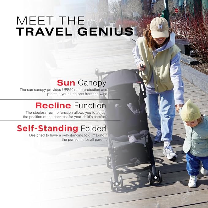 gb Pockit+ All-Terrain, Ultra Compact Lightweight Travel Stroller - Image 4