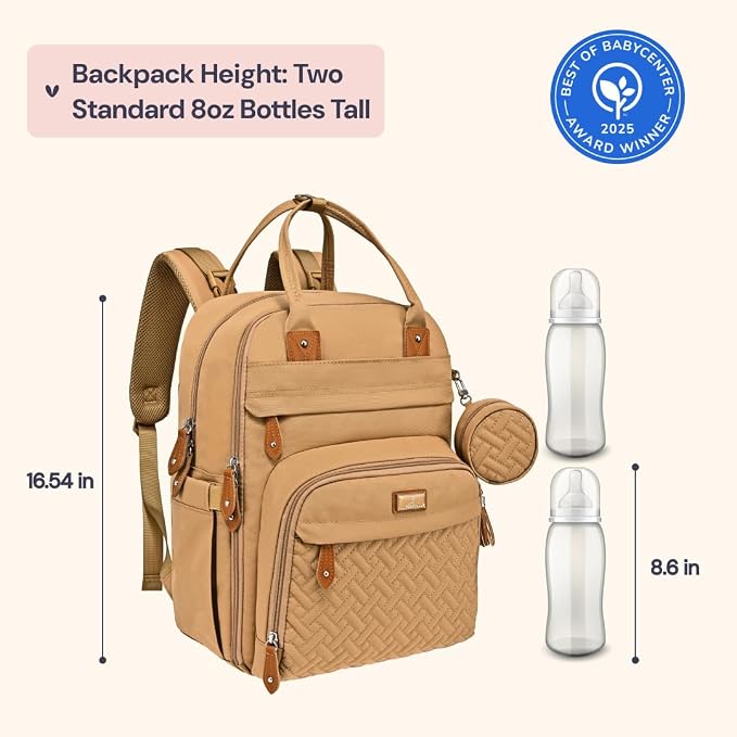 BabbleRoo Diaper Bag Backpack - Image 2