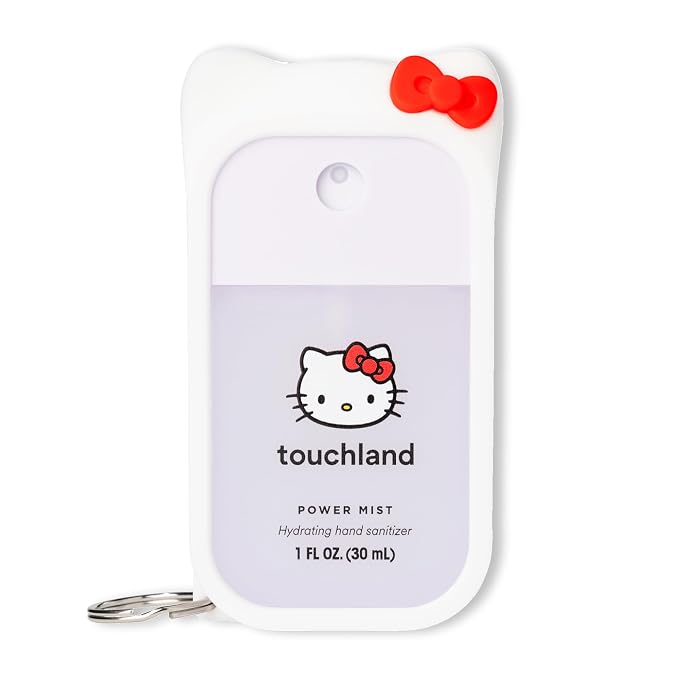 Touchland x Hello Kitty® Hand Sanitizer + Mist Case, Scented & Stylish by Touchland