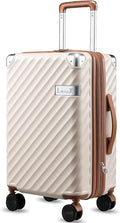 LUGGEX Luggage with Spinner Wheels, Polycarbonate Expandable Hard Shell Suitcase by LuggeXLUGGAGE