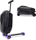 20" Scooter Suitcase for Kids, 2-in-1 Ride On Luggage by GHSY